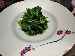 清炒豌豆尖儿-晟永興烤鸭店(五道口店)