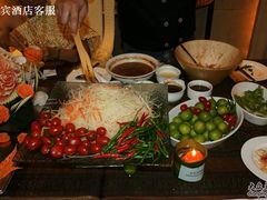 青木瓜色拉-国宾酒店-花园咖啡自助餐厅(北营房中街店)