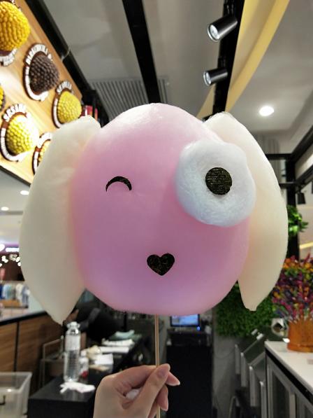 不错的一家店 上次带宝宝路过 正好看到了这家店 棉花糖造型做的特别