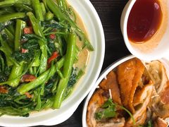 椒丝腐乳炒通菜-兴记菜馆