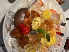 冰镇鲜果咕咾肉-汤城小厨(金融街店)