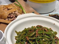 扁豆牛肉丝-紫光园·烤鸭·北京菜(团结湖店)