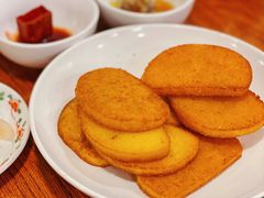 炸窝头配臭豆腐-老门框爆肚涮肉(金宝街店)