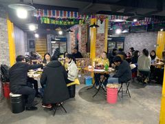 大堂-老红桥炸灌肠牛肚锅烧烤(定福庄店)