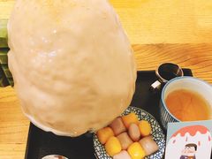 招牌芋泥かき氷-WONDER ICE 萬得冰田(建設路总店)