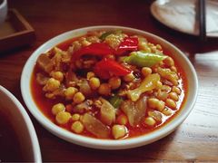 鹰嘴豆拌蹄筋-阿里家·新疆烤肉酒場 by MIG