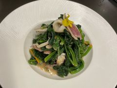 芥末菠菜拌海兔-东莱馋房(陆家嘴店)