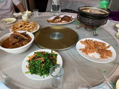 -北京龙庆四季香农家饭庄·灶台鱼·碳烤虹鳟鱼(龙庆峡店)