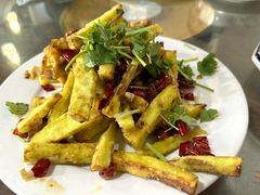 干煸茄条-百味地锅鸡(二店·财校分店)