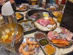-姜胖胖首尔自助烤肉·蒸汽海鲜大排档(国瑞中心店)