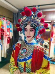 -胭脂猫京剧摄影