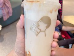 热烤黑糖波波牛乳-喜茶(天津乐宾百货店)