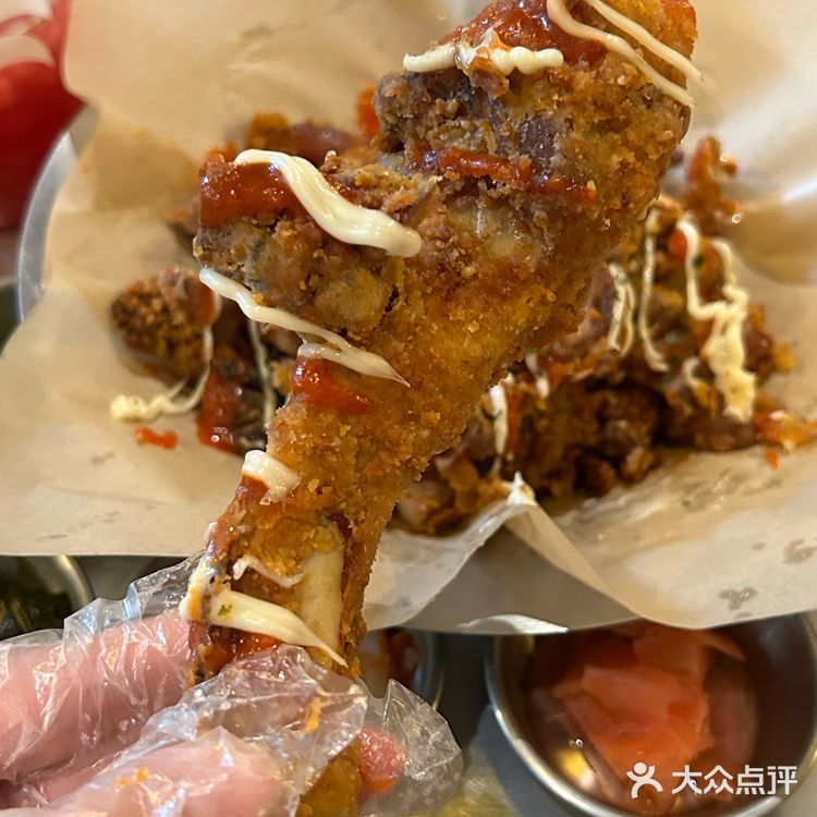 韩式炸猪蹄！！个人觉得无法超越。。。