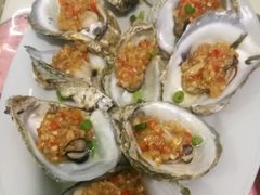 蒜蓉蒸野生生蚝-花乐餐厅(涠洲岛店)