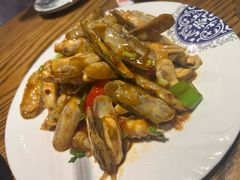 辣炒蛏子-裕合顺清真餐厅·回民老菜·大连海鲜·特色烧烤(西安路店)