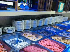 自助取餐区-阪尚皇·原切牛排·烤肉火锅自助(北京路店)