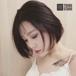 -INS羽毛接发·巴黎画染