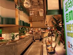 自助取餐区-亚马逊海鲜自助(梅溪湖步步高店)