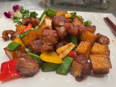 杏鲍菇爆牛肉-白云宾馆·白云宴餐厅