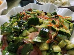 猪头肉拍黄瓜-祝家饺子馆