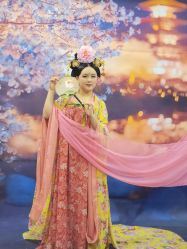 -后宫·古装汉服京剧儿童亲子全家福摄影