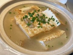 招牌豆腐系列菜（鸡汁煎酿水鬼重）-炳胜品味(海印总店)