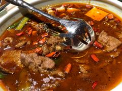 水煮牛肉-那家小馆•北京菜•烤鸭(中关村店)