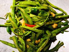 干煸四季豆-绿茶餐厅(朝阳大悦城店)