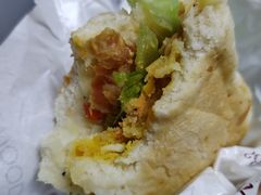 焗咸蛋鲜虾三明治-THE WOODS 简餐 (国贸商城店)