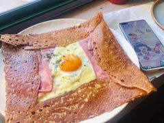 巴黎火腿鸡蛋芝士蘑菇可丽饼-RAC BAR(安福路店)