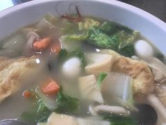蛋饺海鲜菌菇汤-阿辉农家馆
