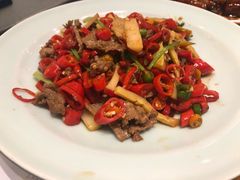 辣炒黄牛肉-hallch 好吃餐厅(全运村中央广场店)