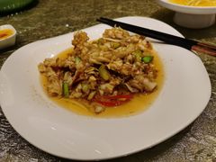 蒜香爆炒鱿鱼-粤珍轩.创始店.始于2001(含光门店)
