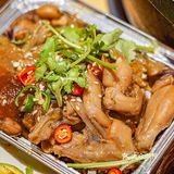 武汉烤肉🔥糯叽叽的桂花年糕，我一个人可以吃五盘