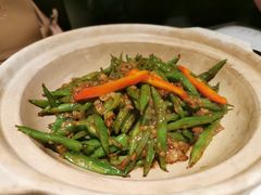 沙茶肉糟啫云南扁豆-小炳胜(卓悦中心店)