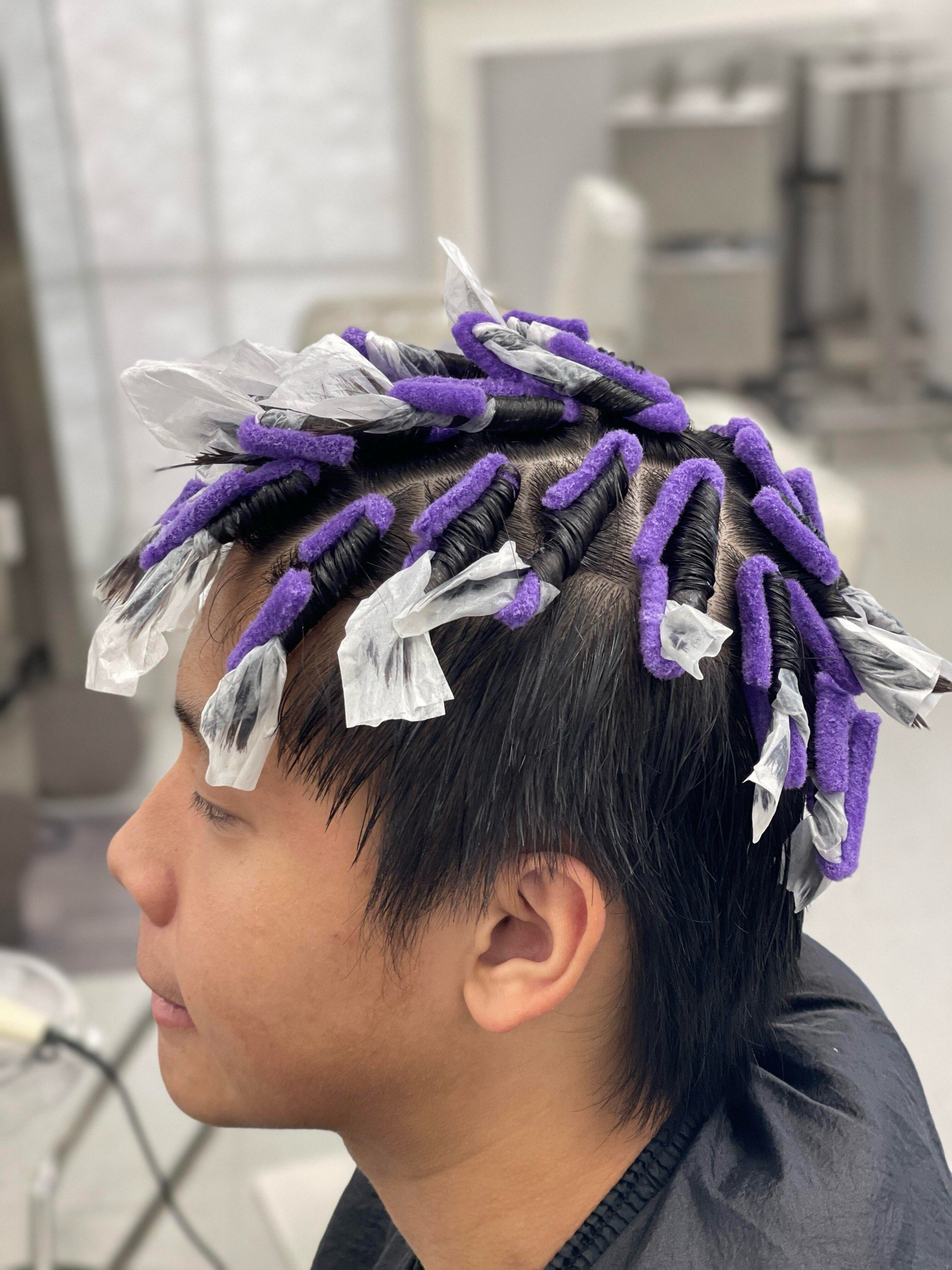 男生摩根烫