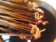 -拈签一笑黄牛肉辣卤串串