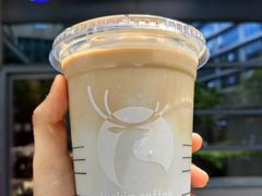 北海道蜜瓜丝绒拿铁-瑞幸咖啡(无锡工艺职业技术学院店)