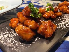 雪花糖醋里脊-绿茶餐厅(布吉万象汇店)