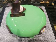 抹茶蛋糕-三英温泉度假酒店-自助餐厅