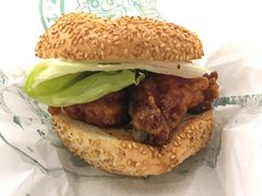 中式炸鸡汉堡-幸运小丑汉堡(Bay Area本店)