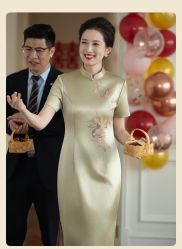 -禾米旗袍妈妈装礼服定制(嘉业国贸店)