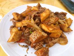 馕丁炒肉-新疆巴州金丝特餐厅(大钟寺店)