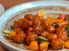 创意鲜果咕噜肉-广州文华东方酒店·江-由辉师傅主理