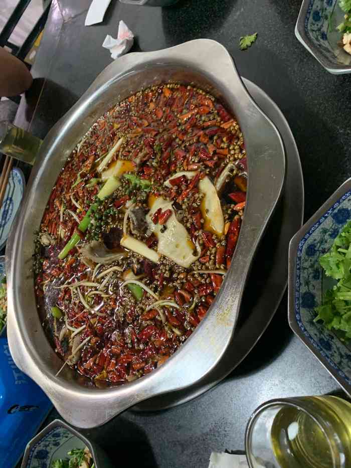 二妹美蛙鱼头(陈家桥店)-"每次来重庆,一定要打卡的店 [薄荷]环.