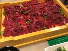 水爆手切精选羊腿肉-京门老爆三·铜锅涮肉 爆肚(望京店)