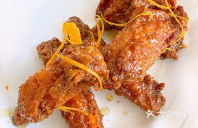 Orange Honey Chicken Wings
