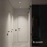66㎡灰色调小户型空间，极简的设计风格