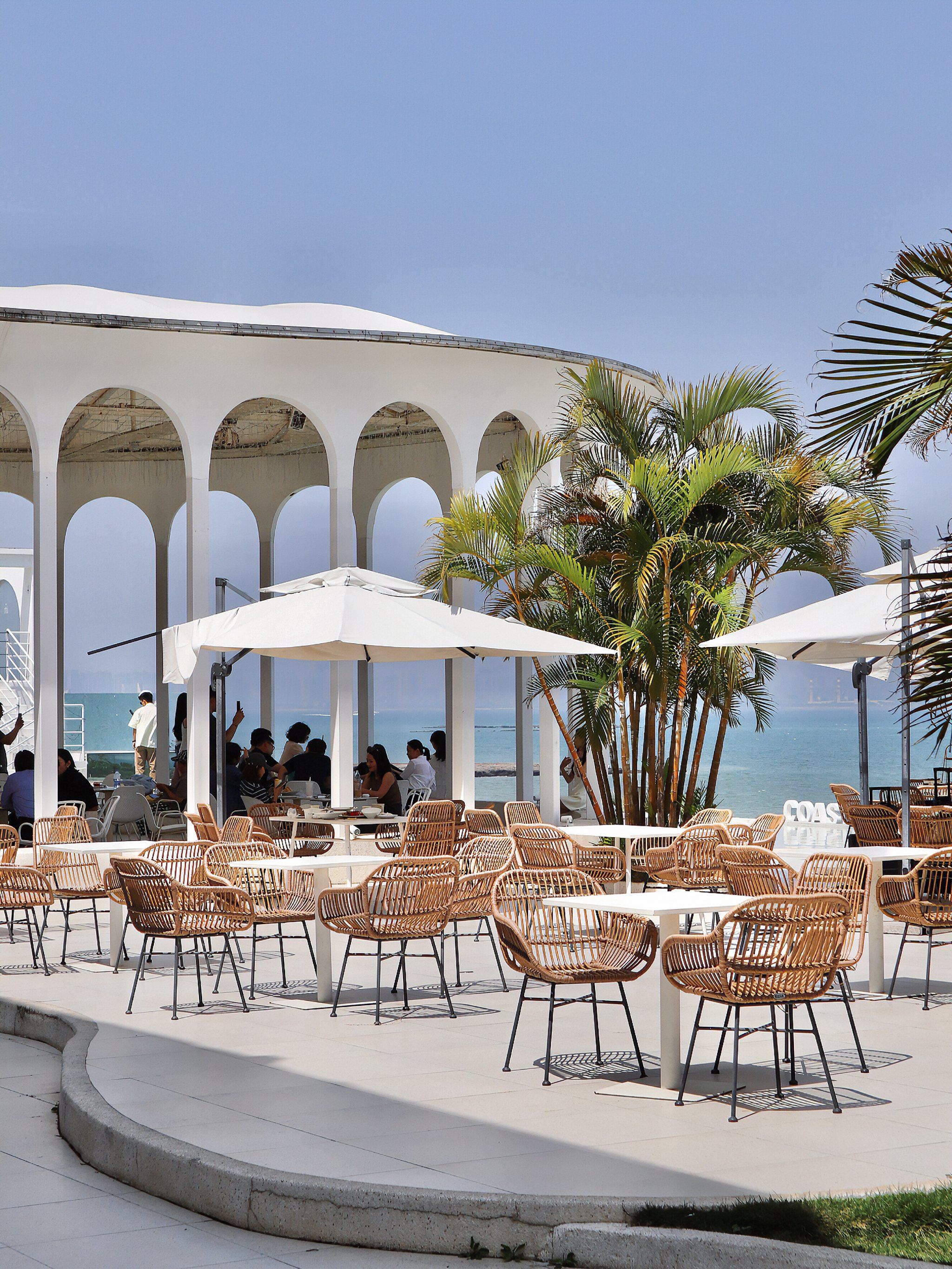 厦门探店| 绝美!圣托里尼蓝海咖啡厅