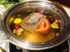 清热养颜花香锅-一叶一世界•素食餐厅(环球中心店)